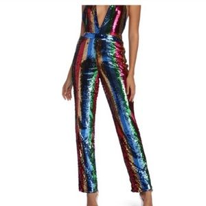 Sequined Jumpsuit